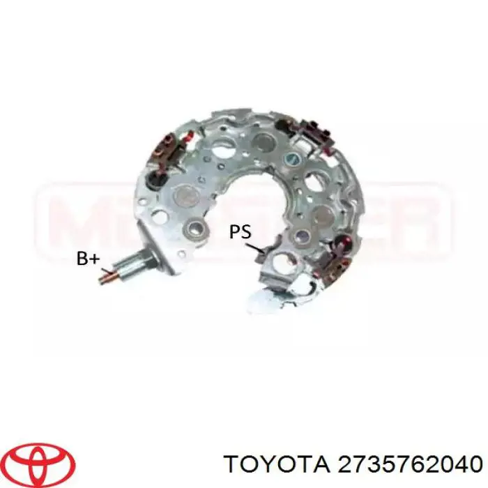 Діодний міст 2735762040 Toyota