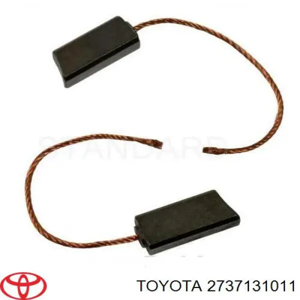 Щітка генератора Toyota Tercel (AL25) (Тойота Терцел)