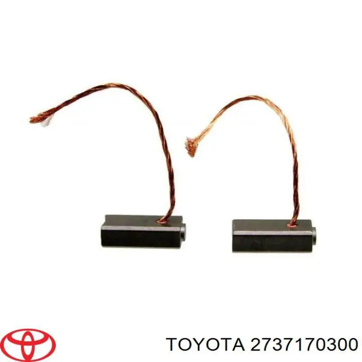 Щітка генератора Toyota 2737170300 ціна, від 1.65 USD