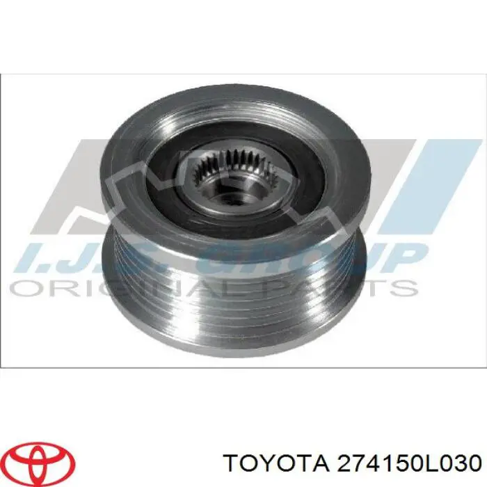 Інерційний шків Toyota 274150L030 ціна, від 37.91 USD