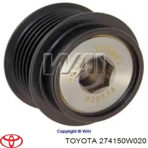 274150W020 Toyota шків генератора