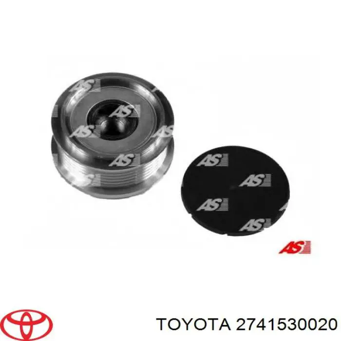 Інерційний шків Toyota 2741530020 ціна, від 42.02 USD