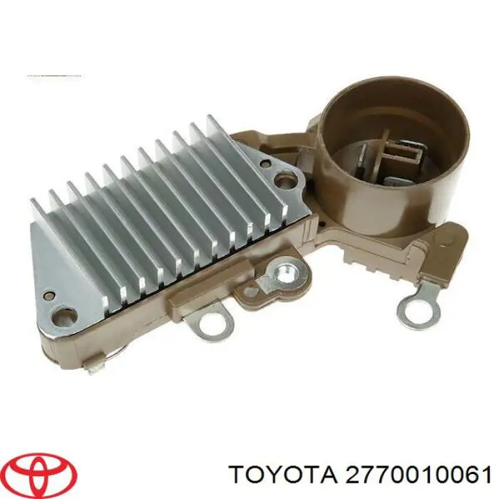 2770010061 Toyota реле-регулятор генератора, (реле зарядки)
