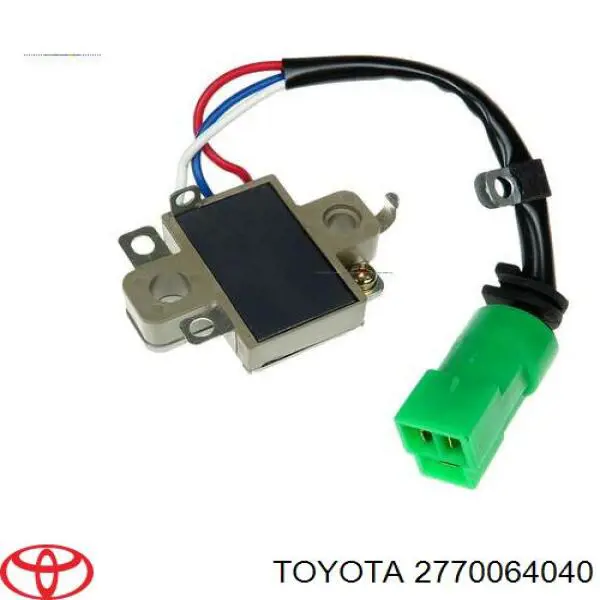 2770064040 Toyota реле-регулятор генератора, (реле зарядки)