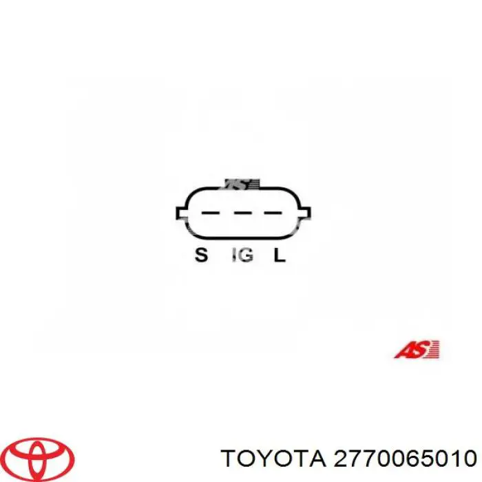 Купити 2770065010 Toyota Реле регулятор напруги генератора