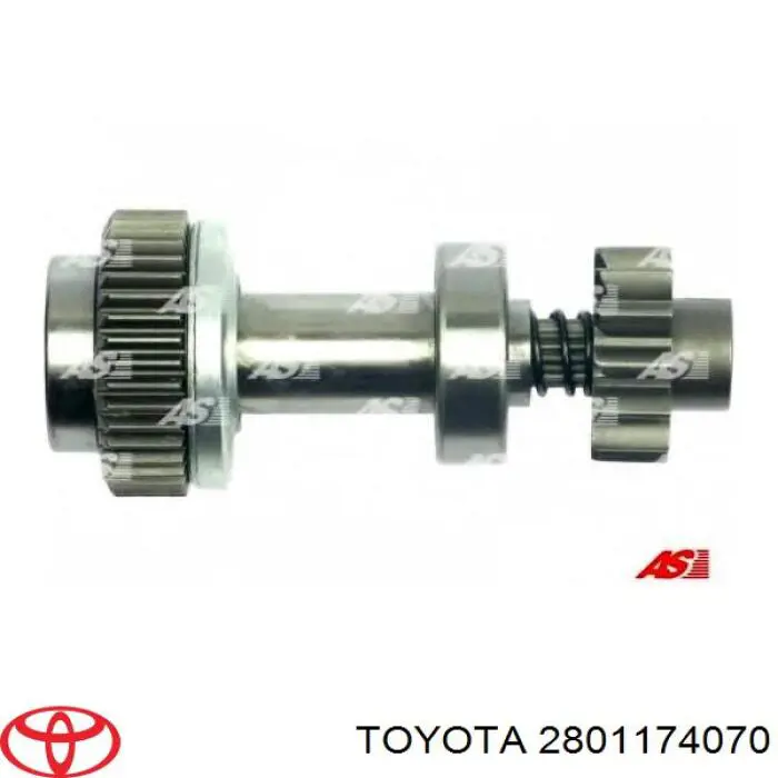 Бендикс стартера Toyota Previa (ACR3) (Тойота Превія)