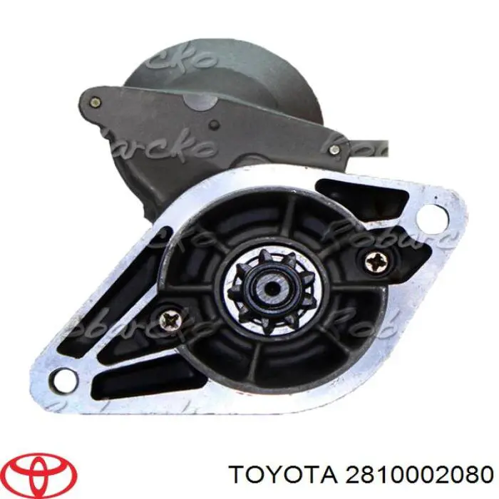 2810002080 Toyota Стартер двигуна