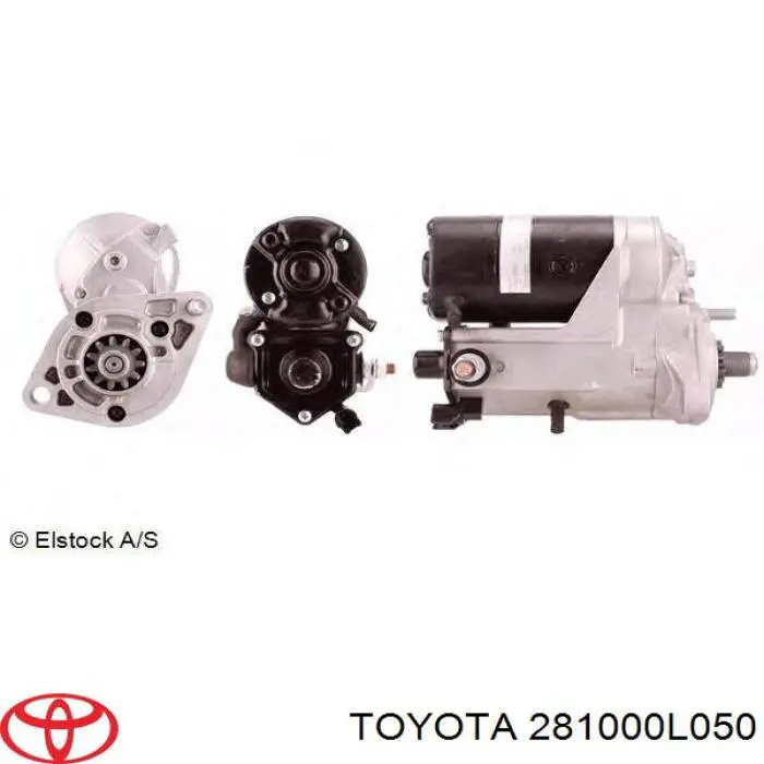 281000L050 Toyota стартер