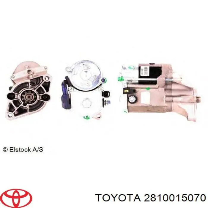 2810015070 Toyota стартер