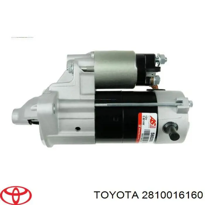 Стартер автомобільний Toyota 2810016160