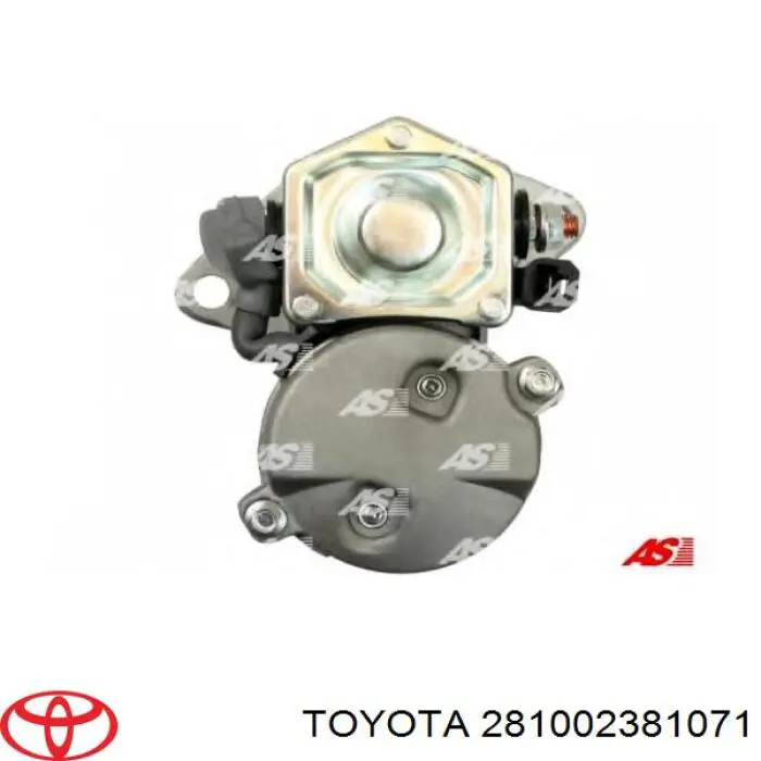 Стартер 281002381071 Toyota