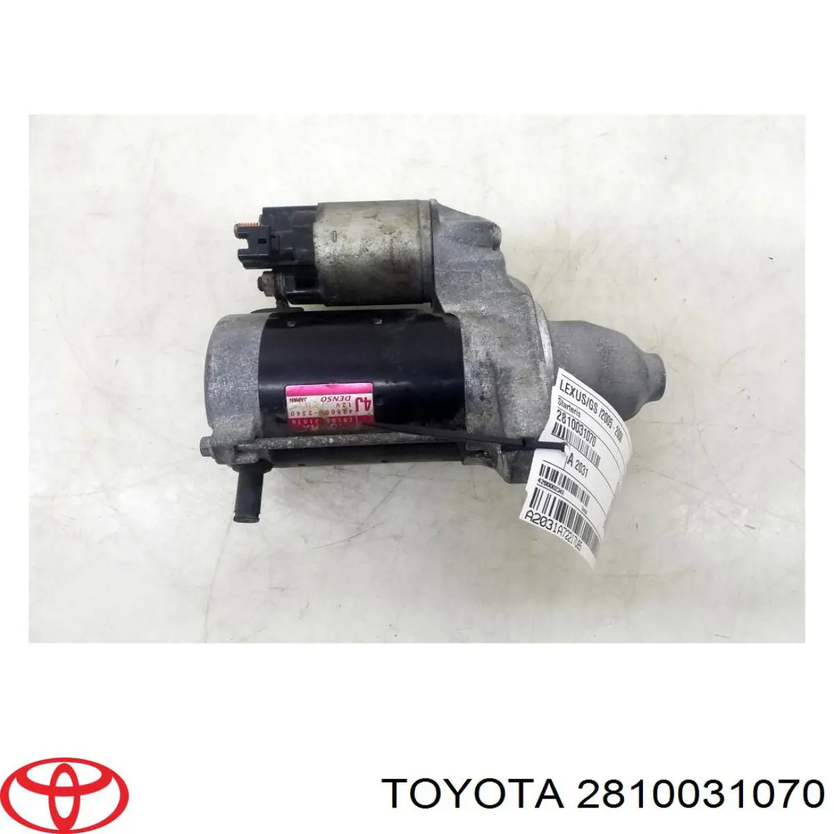 Стартер автомобільний Toyota 2810031180