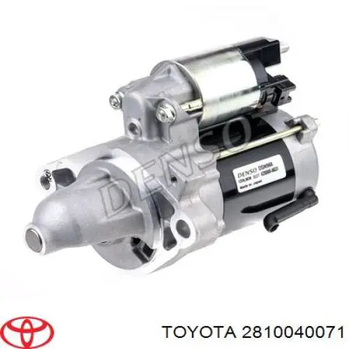 Стартер 2810040071 Toyota