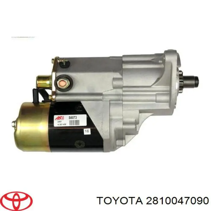 Стартер Toyota 2810047091 ціна, від 83.06 USD