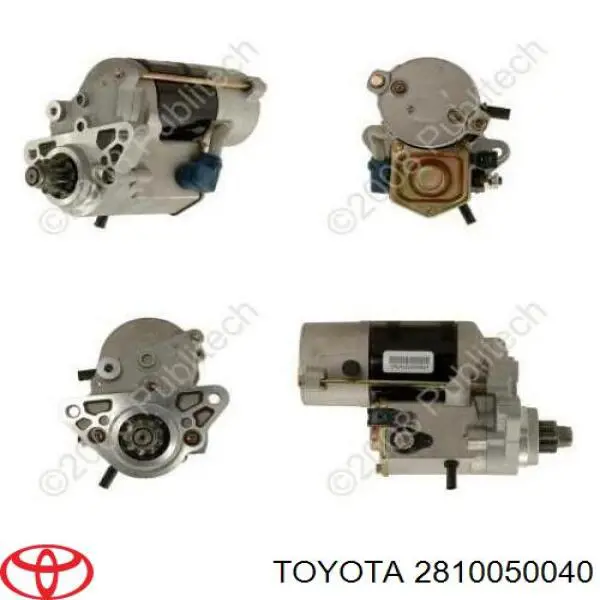 Стартер Toyota 2810050040 ціна, від 347.31 USD