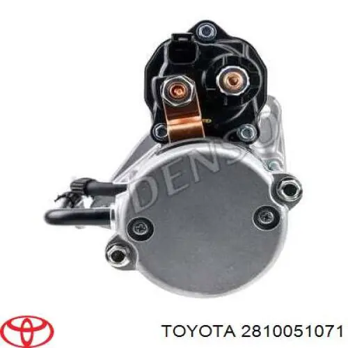 Стартер Toyota 2810051071 ціна, від 246.98 USD