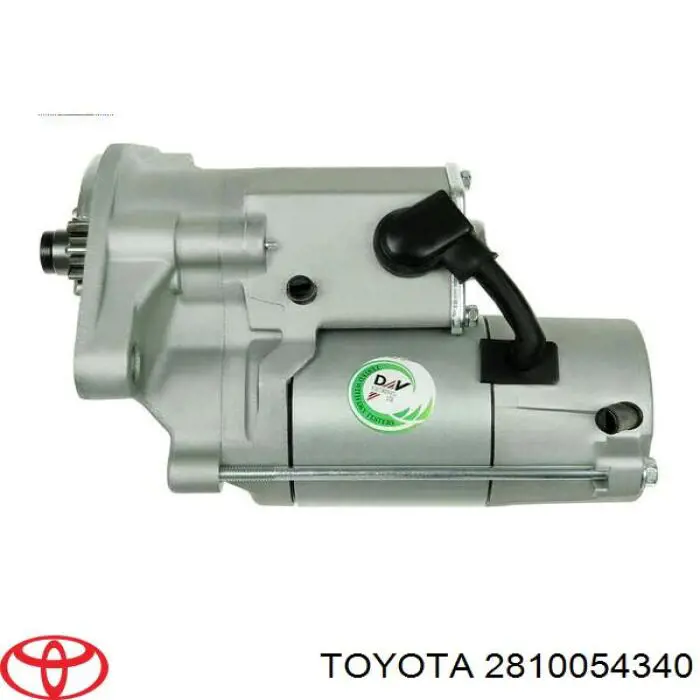Стартер Toyota 2810054340 ціна, від 139.62 USD