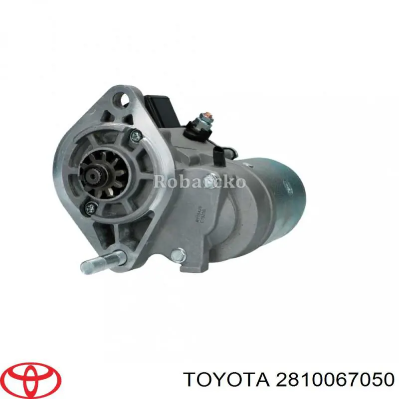 Стартер автомобільний Toyota 2810067050