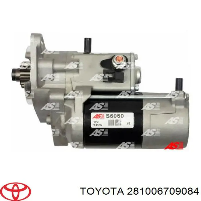 Стартер автомобільний Toyota 2810067090