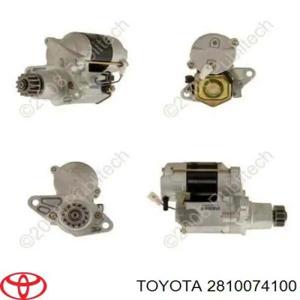 Стартер Toyota 2810074100 ціна, від 129.58 USD