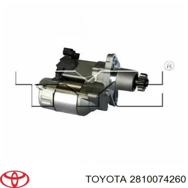 Стартер 2810074260 Toyota