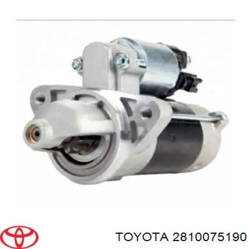 Стартер Toyota 281007519084 ціна, від 130.20 USD