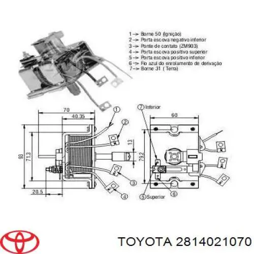  Toyota 2814021070 ціна, від 15.38 USD