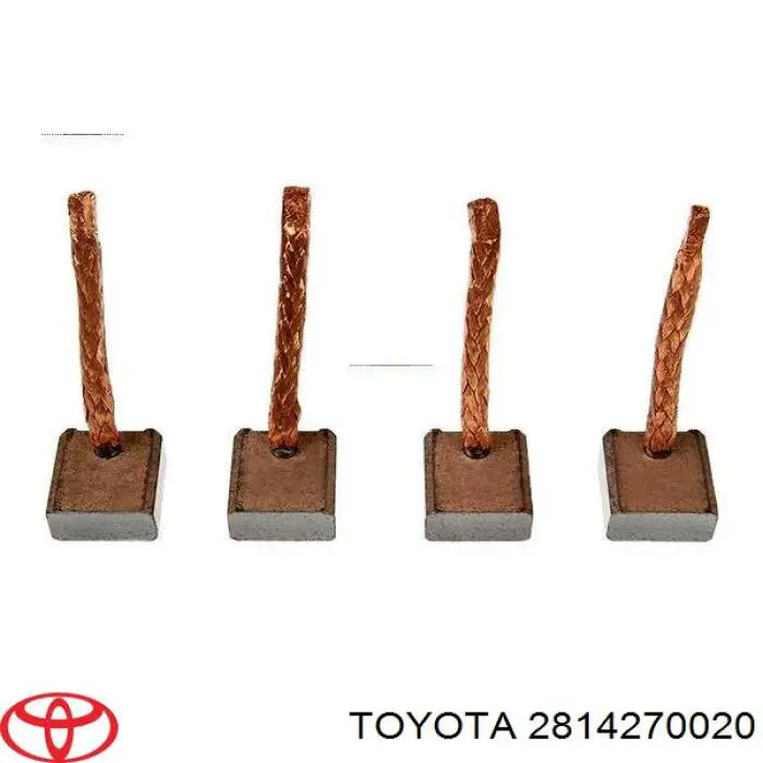 2814270020 Toyota щітка стартера