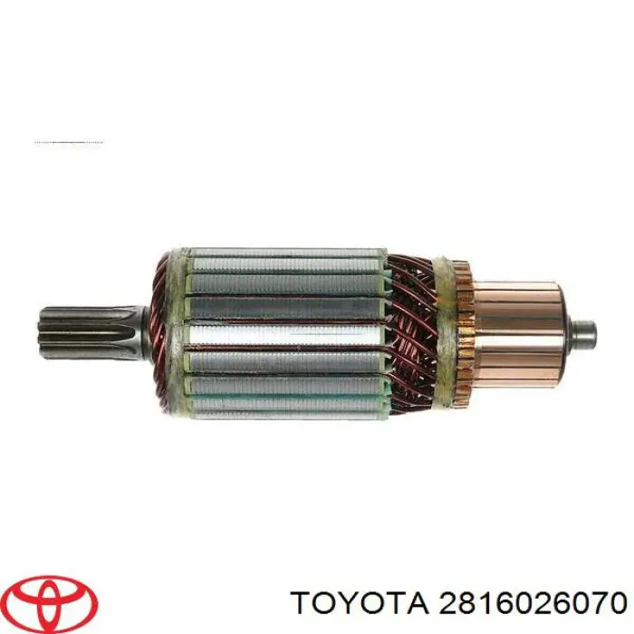 2816026070 Toyota якір (ротор стартера)