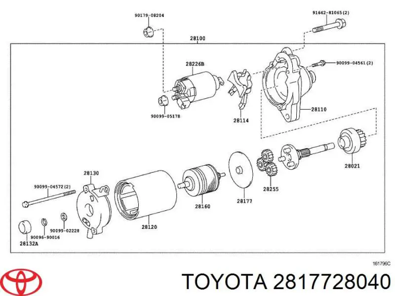  2817728040 Toyota