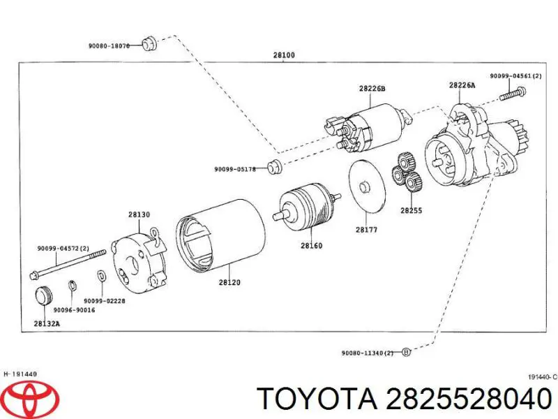 Купити 2825528040 Toyota 