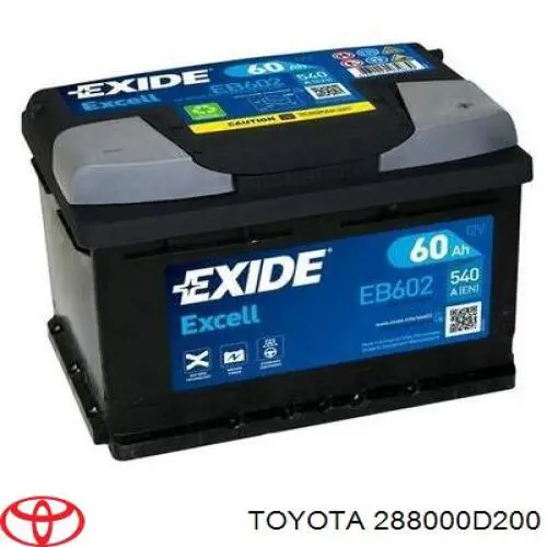 Купити Акумулятор Toyota 55 А/г (288000D200)