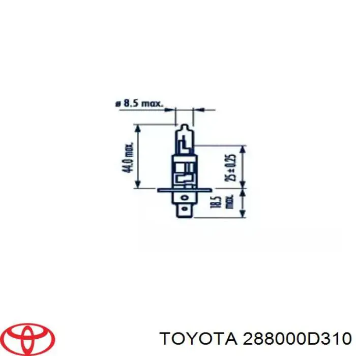 Акумуляторна батарея, АКБ 288000D310 Toyota