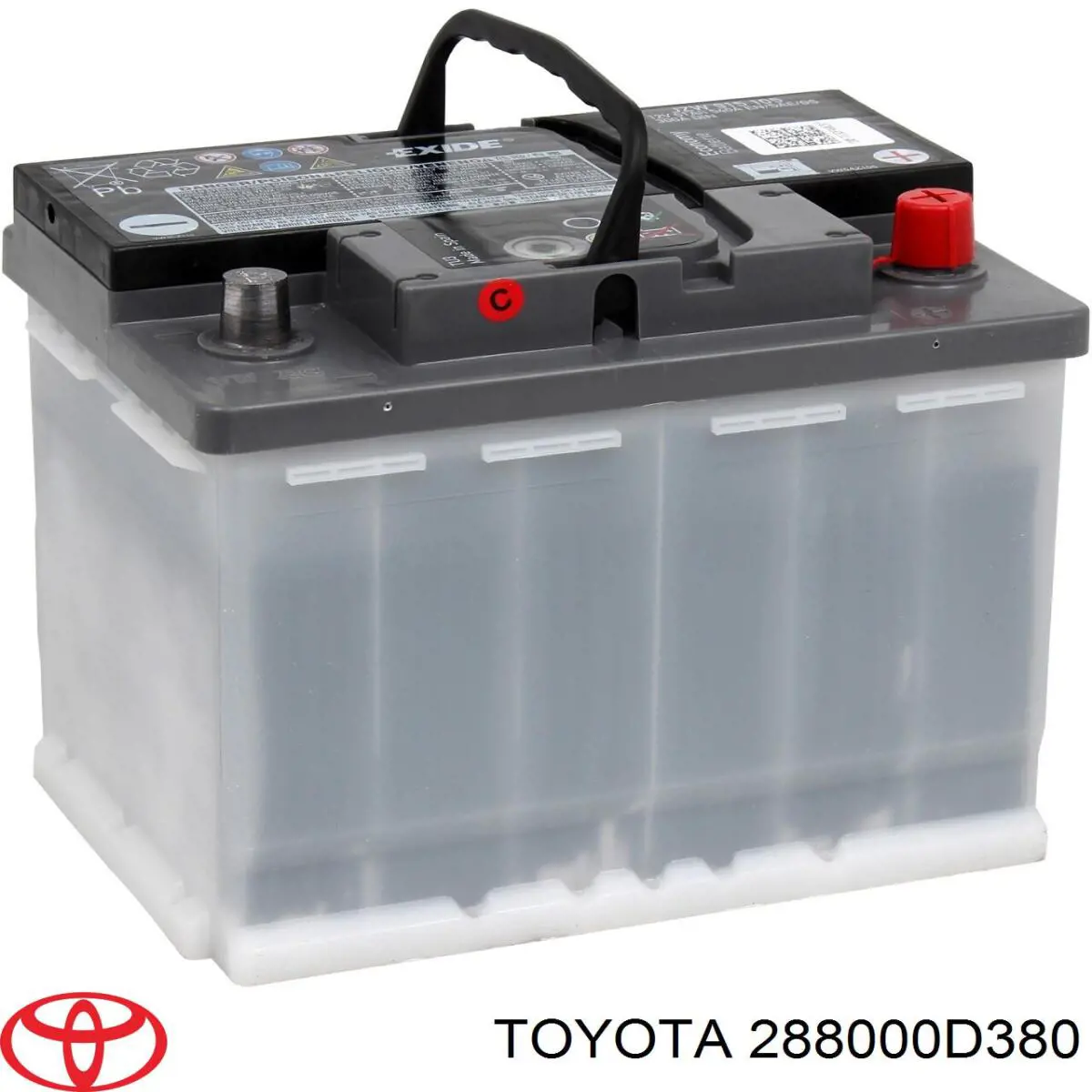 Купити 288000D380 Toyota Автомобільна батарея