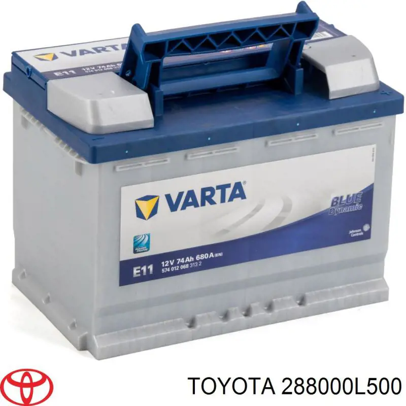 Акумуляторна батарея, АКБ 288000L500 Toyota