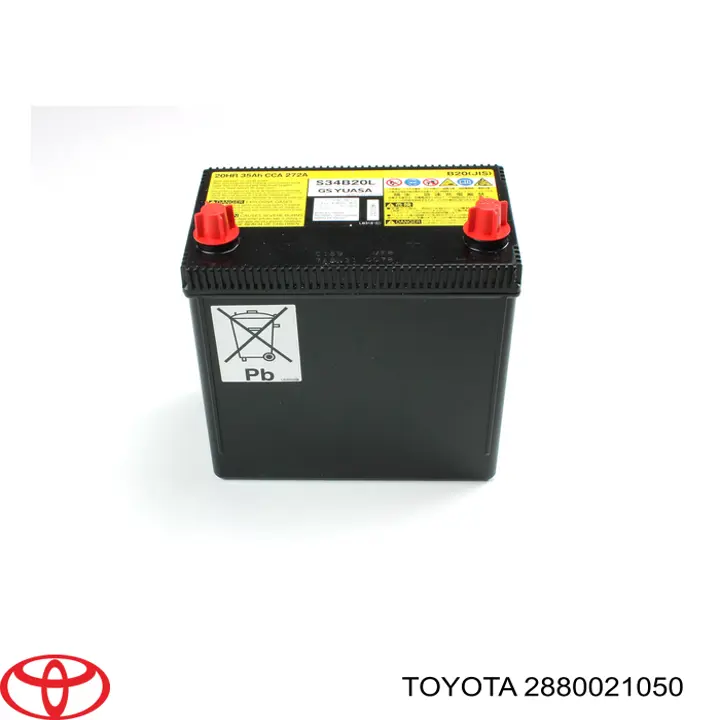 Батарея акумуляторна Toyota 2880021050 ціна, від 70.34 USD