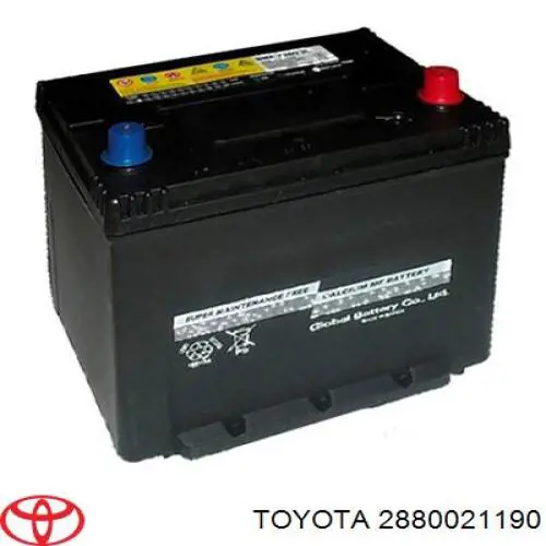 Акумуляторна батарея, АКБ 2880021190 Toyota