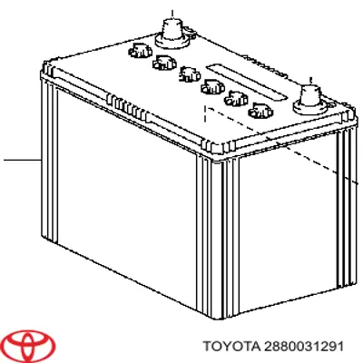 Купити Акумулятор Toyota 60 А/г (2880031291)