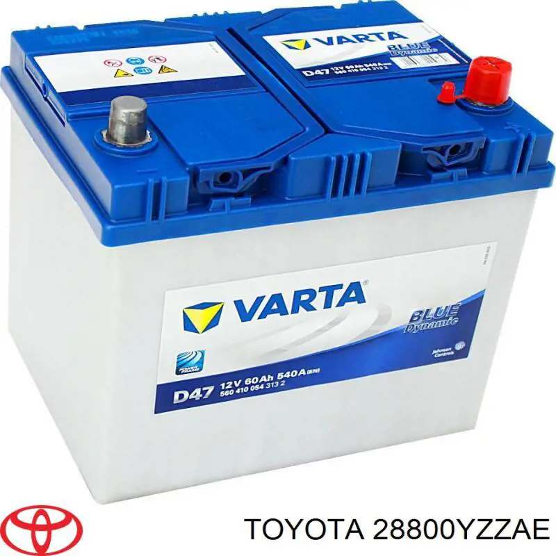 Купити 28800YZZAE Toyota Автомобільна батарея