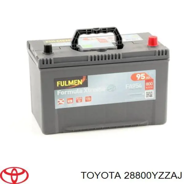 Батарея акумуляторна Toyota 28800YZZAJ ціна, від 149.35 USD