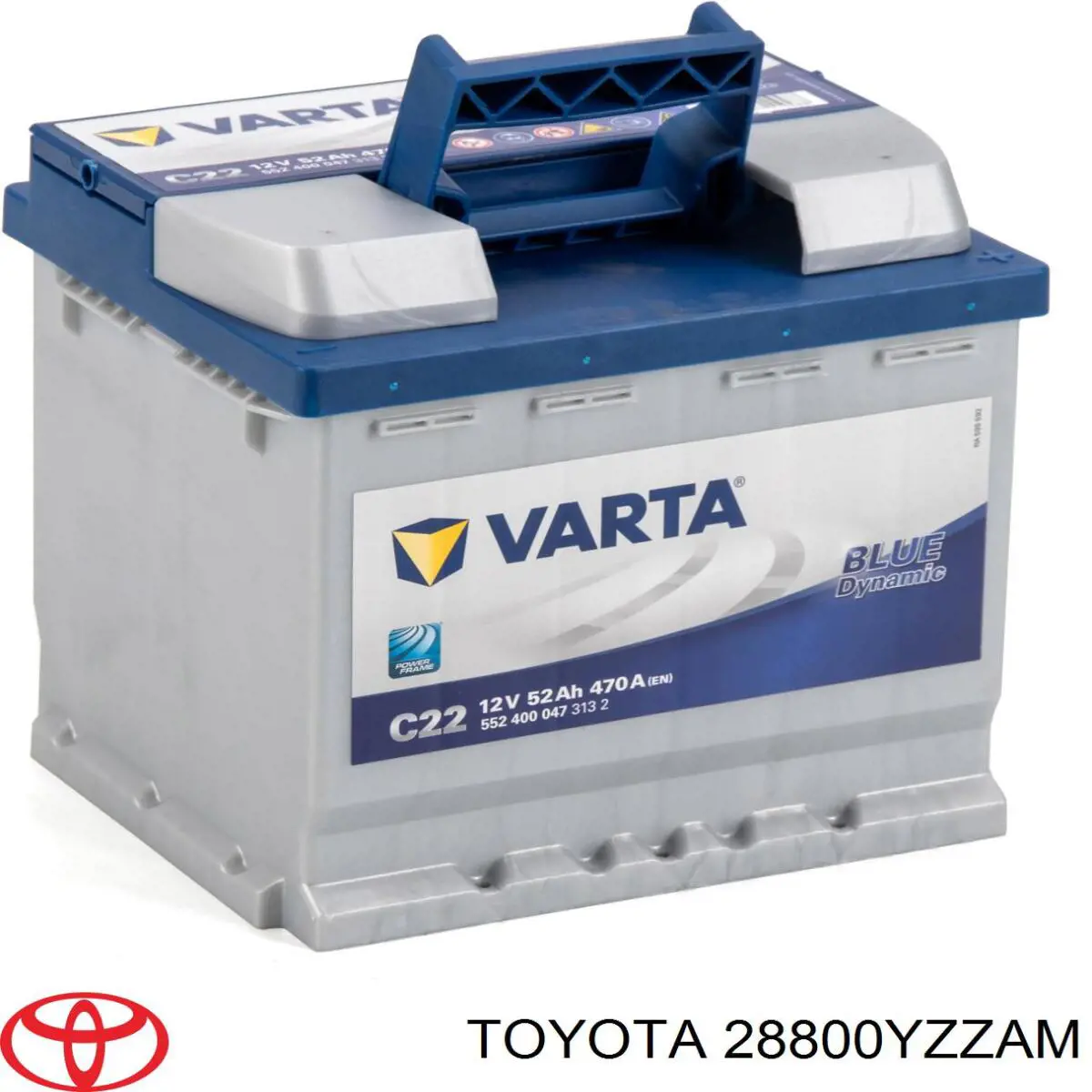 Купити Акумулятор Toyota 44 А/г (28800YZZAM)