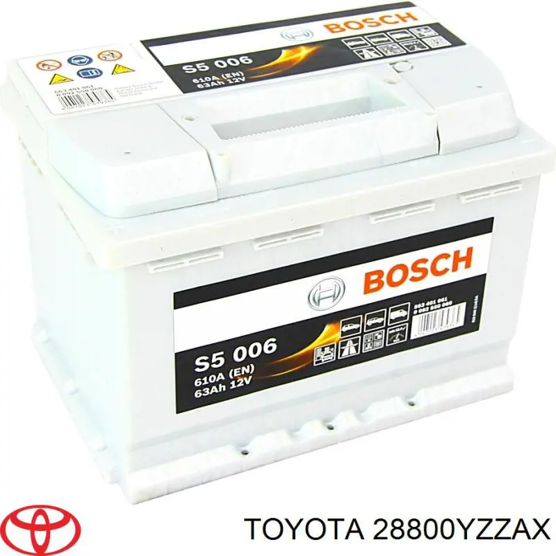 28800YZZAX Toyota акумуляторна батарея, акб
