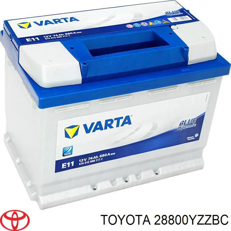 Купити 28800YZZBC Toyota Автомобільна батарея