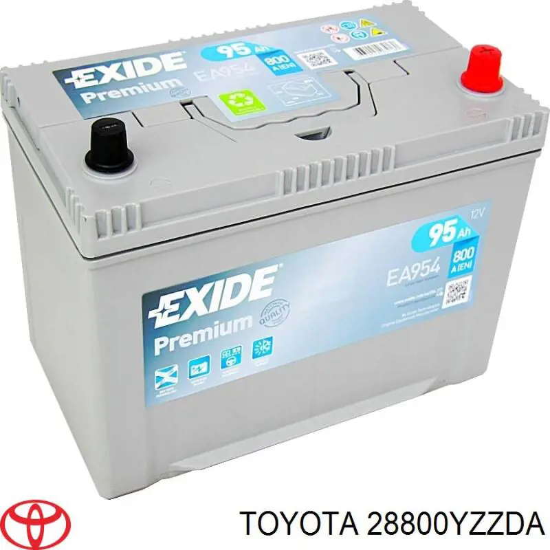 Купити Акумулятор Toyota 100 А/г (28800YZZDA)
