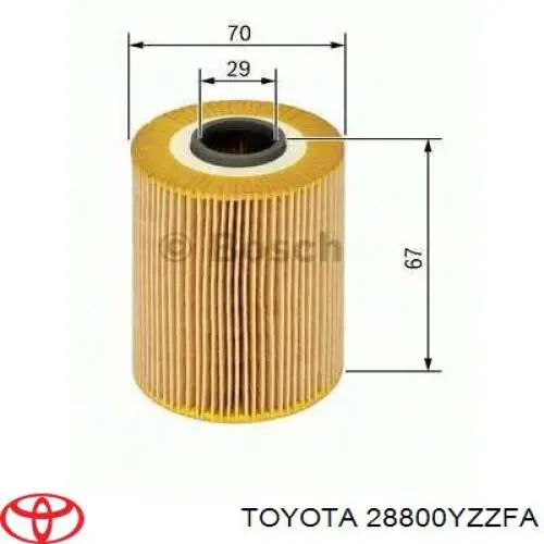 Купити Акумулятор Toyota 60 А/г (28800YZZFA)