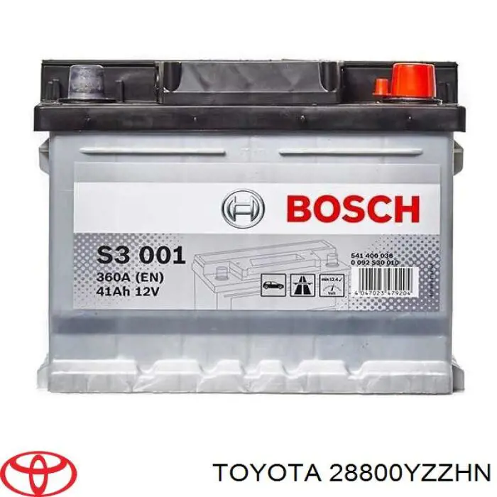 28800YZZHN Toyota Авто акумулятор