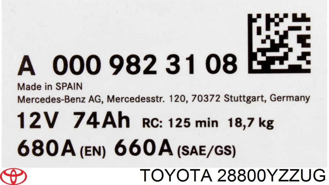 Акумуляторна батарея, АКБ 31500TZ3100M Honda