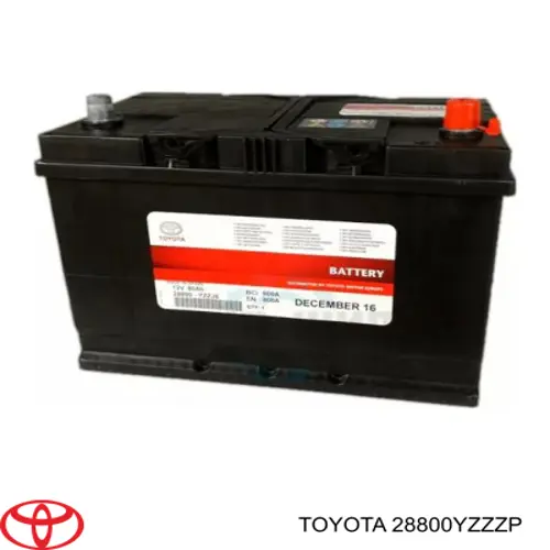 Батарея акумуляторна Toyota 28800YZZZP ціна, від 305.04 USD
