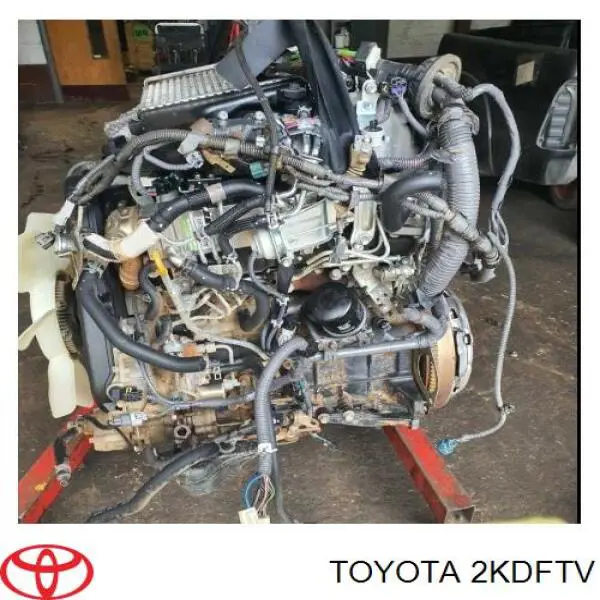 Двигун у зборі 2KDFTV Toyota