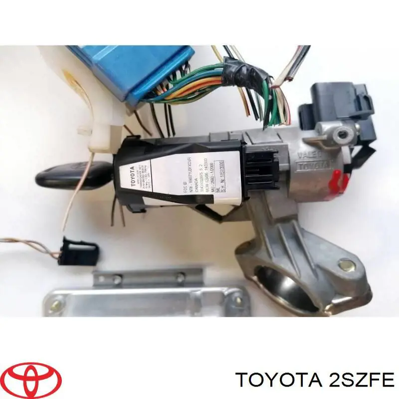 Двигун у зборі 2SZFE Toyota